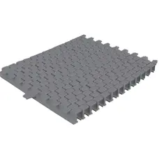 Переливна решітка Aquajoy KP HKE12-G Square з центральним з’єднанням 245x25 мм (сіра)
