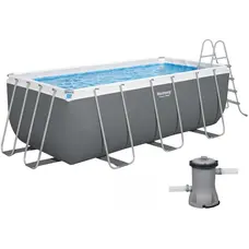 Каркасний басейн Bestway 56456 (412х201х122 см) з картриджним фільтром та драбиною