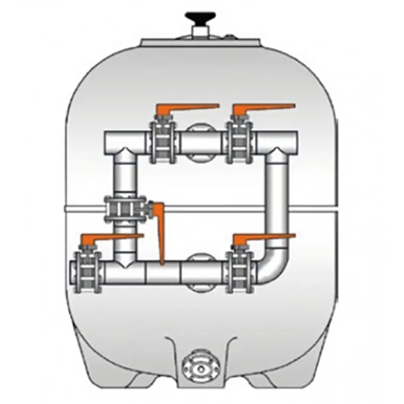 П’ятикранова обв'язка Hayward HCB2004UN, 200 мм