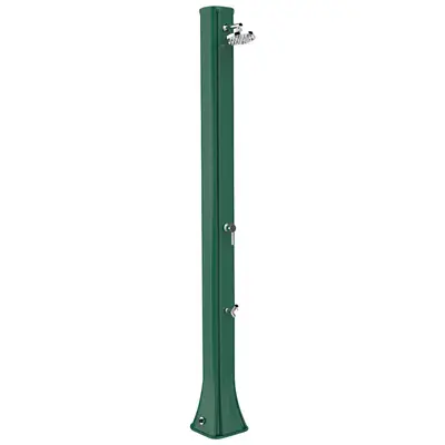 Душ сонячний Aquaviva Big Happy Five з мийкою для ніг, темно-зелений F620/6016, 36 л