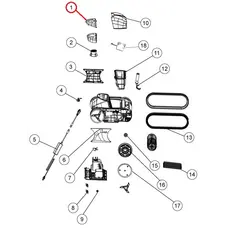 Комплект обтічника для робота-пилососа Fairland X30-X80