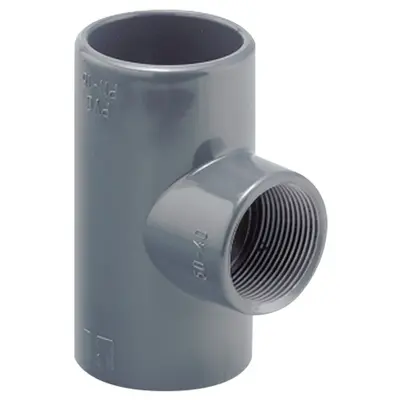 Трійник перехідний 90° ПВХ Hidroten 1002249, BP, d90 мм, 2 1/2"