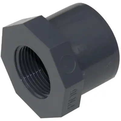 Редукційне кільце ПВХ Praher з різьбою, d50х3/4"