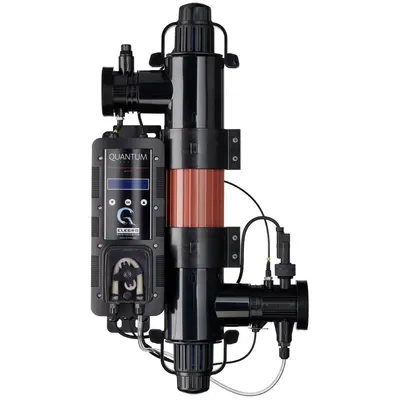 Ультрафіолетова фотокаталітична установка Elecro Quantum QP-35 з дозуючим насосом (10 м3/год, 30 Вт)