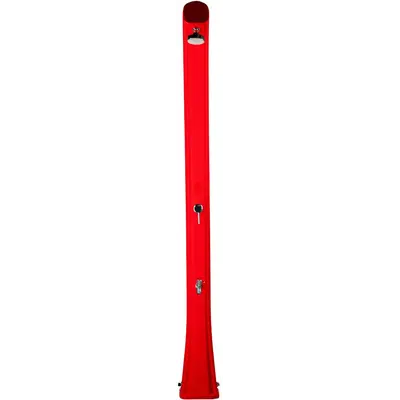 Душ сонячний Aquaviva Happy XL з мийкою для ніг, червоний H420/3027, 35 л