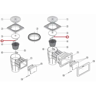 Ручка кошика скімера Kripsol RSKI0004.01R