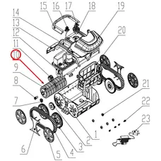 Гайка до пилососа Wybotics WY200, (Nut №10/WY200)