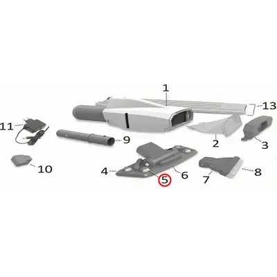 Набір із 4 коліс Kokido для пилососа Telsa EV15CBX/EU
