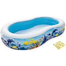 Дитячий надувний басейн Bestway 54118 (262х157х46 см)