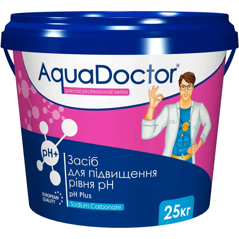 Засіб для підвищення pH AquaDoctor pH Plus 25 кг в гранулах