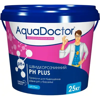 Засіб для підвищення pH AquaDoctor pH Plus 25 кг в гранулах