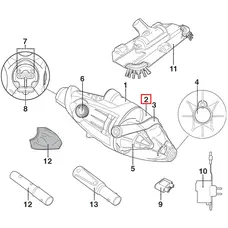 Колба фільтра прозора Kokido для пилососа Voltera 25 EV25CBX/EU зі зливним клапаном та важелем (EV25ASM02)