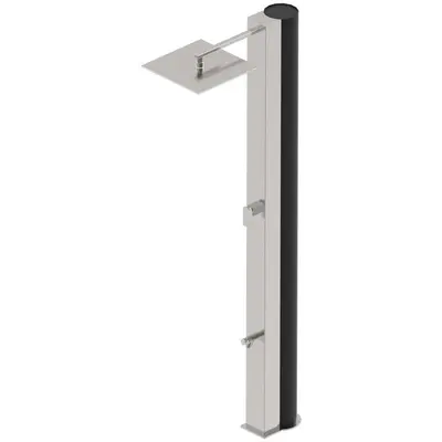 Душ сонячний Flexinox Solar Shower з мийкою для ніг (50 л, AISI-316L)