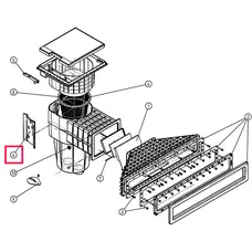 Тримач датчика X-Line для скімера Hayward X-Pro 600