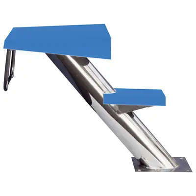 Стартова тумба Golfinho E527, AISI 316, похила, 700 мм