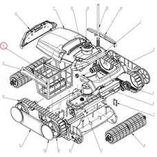 Кошик фільтра для робота-пилососа Wybotics WY350 (B.WY310.01.004)