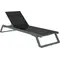 Шезлонг Aquajoy Tropic, темно-сірий із чорним