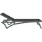 Шезлонг Aquajoy Pacific, темно-сірий із чорним