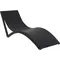Шезлонг Aquajoy Slim, чорний