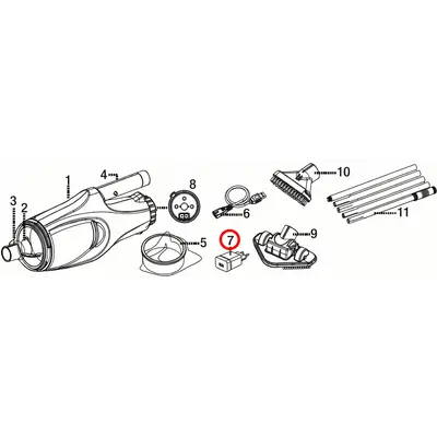 Блок зарядного пристрою USB Kokido для пилососа Telsa EV05