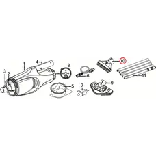 Щітка вузька Kokido для пилососа Telsa EV05