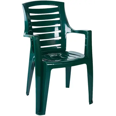 Стілець Aquajoy Rex (550x640x875 мм), зелений