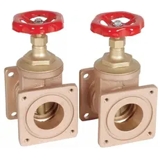 Комплект засувок із фланцевим з'єднанням Fitstar 8170050 для протитечії Junior-Compact