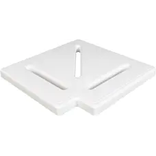 Кутовий елемент Aquaviva KP HKE27 для переливної решітки 90° 245х22 мм