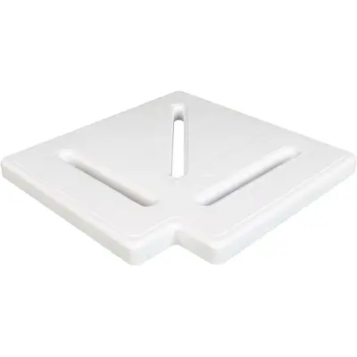 Кутовий елемент Aquaviva KP HKE27 для переливної решітки 90° 245х22 мм