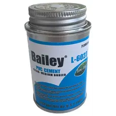 Клей для труб ПВХ Bailey L-6023 118 мл, прозорий