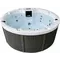 СПА-басейн Aquajoy Lagoon Air (195х82 см), Сріблясто-білий мармур