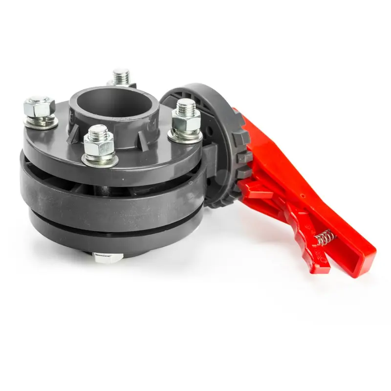 Кран метелик ПВХ Aquaviva, d200 мм