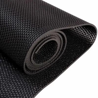 Протиковзний ПВХ настил Aquaviva чорний, (5 мм, 0.9х15 м)