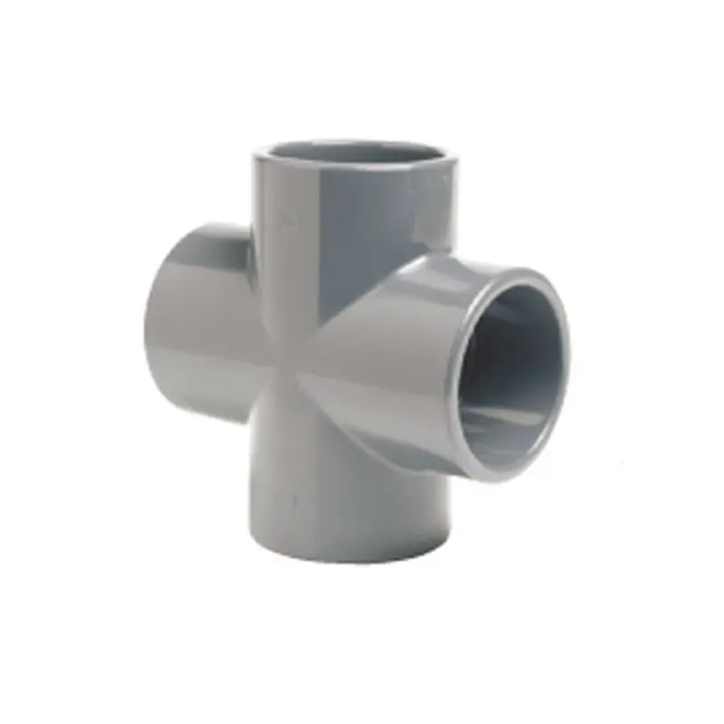 Хрестовина ПВХ Effast RDRCRD0400, d40 мм