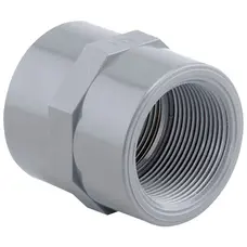 Муфта ПВХ Hidroten ВР-ВР, 1002053, різьбова, d1 1/4"