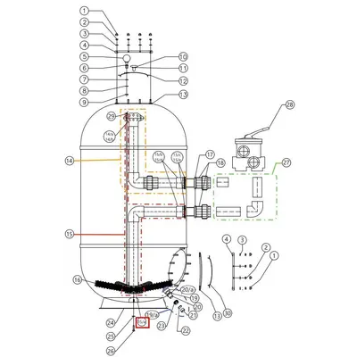 Колектор для фільтрів CAPRI-H (35012514)