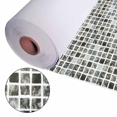 Лайнер Cefil Mediterraneo Gris (сіра мозаїка) 1.65x25.2 м