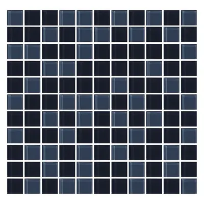 Мозаїка скляна Aquaviva Сristall Black/Gray