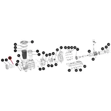 Ущільнювальне кільце з'єднувальної муфти насоса SLP d114x5.7