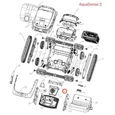 Центральний поплавок робота-пилососа Beatbot AquaSense 2
