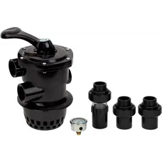 Кран шестиходовий Emaux MPV01 (1.5", верхнє підключення)