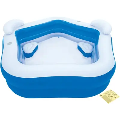 Надувний басейн Bestway 54153 (213х206х69 см)