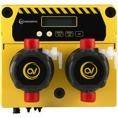 Система мембранних дозуючих насосів Aquaviva pH + Rx 5 л/год + набори pH, Rx