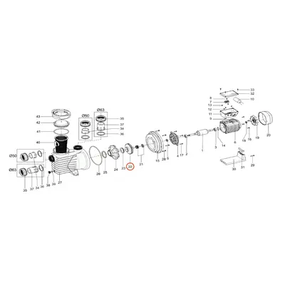 Крильчатка насоса QP Starpump Pro 0.75 T (221548)