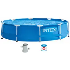 Каркасний басейн Intex 28202 (305х76 см) з картриджним фільтром
