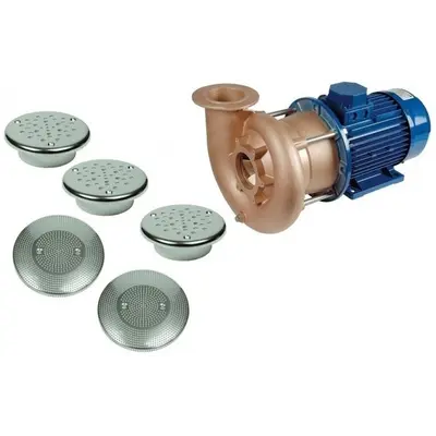 Гідромасаж Fitstar Combi-Whirl 8650021, 4 кВт, 380 В, для солоної води