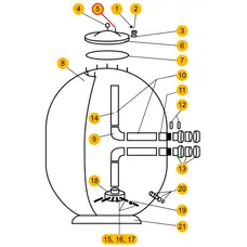 Клапан скидання повітря фільтра Aquaviva AP
