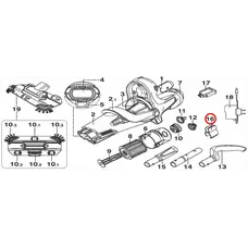 Кріплення шланга Kokido для пилососа Voltera EV60