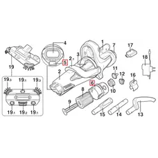 Ніша під картридж Kokido для пилососа Voltera EV60 (EV60ASM02)