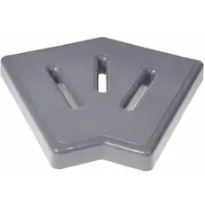 Кутовий елемент Aquaviva KP HKE24-G для переливної решітки 45° 195х25 мм